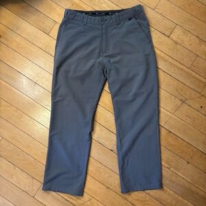 Travis Mathew Golf Pants Men 32x29 Gray Stretch Performance Pants Rayon